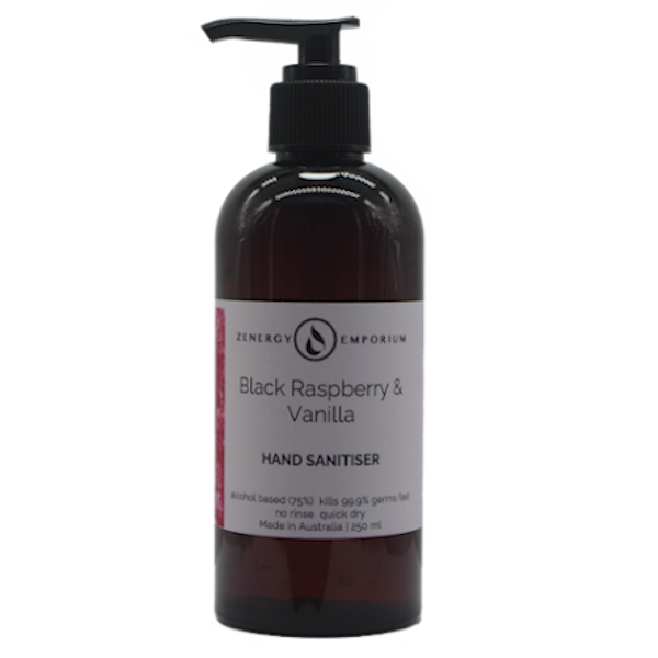 Hand Sanitiser Black Raspberry and Vanilla