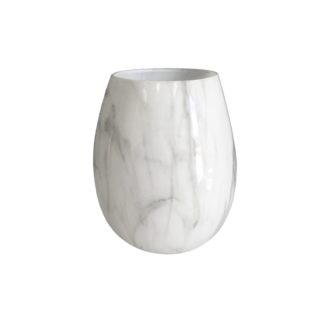 Zenergy Emporium Grey Marble Natural Soy Wax Candle